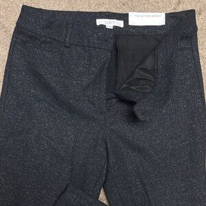 LOFT The Sutton Skinny Pants in black